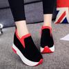 Chic And Casual Comfortable Spring Breathable Loafers For Women With Increased Heels