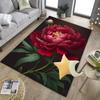Floral Elegance In Bloom Office Rug Chair Mat, Entryway Carpet, Suitable for Front Door, Bedroom, Living Room, Desk, Holiday Gift