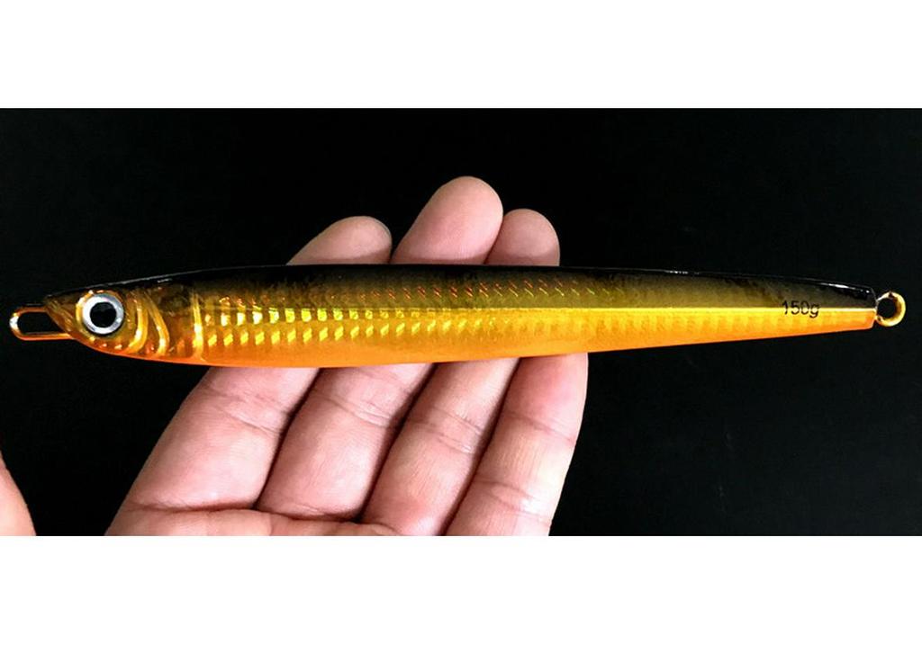 Glow Iron Plate Sea Fishing Lure 150g