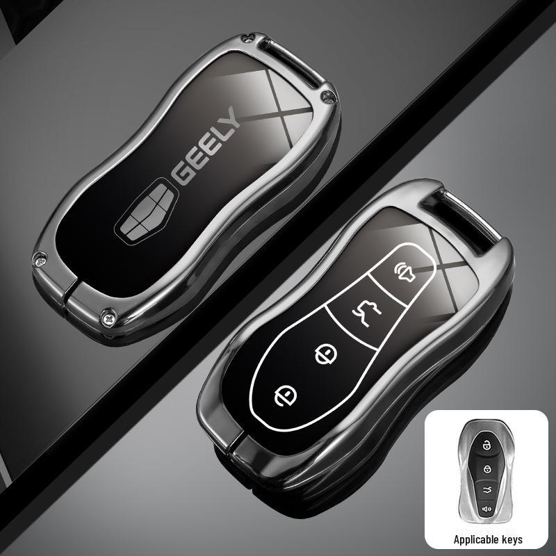 Compatible Key Cover for Geely Xingyue L, Xingrui, 4th Gen Dihao, Boyue, Binyue, Icon, Vision, and X6 Cars