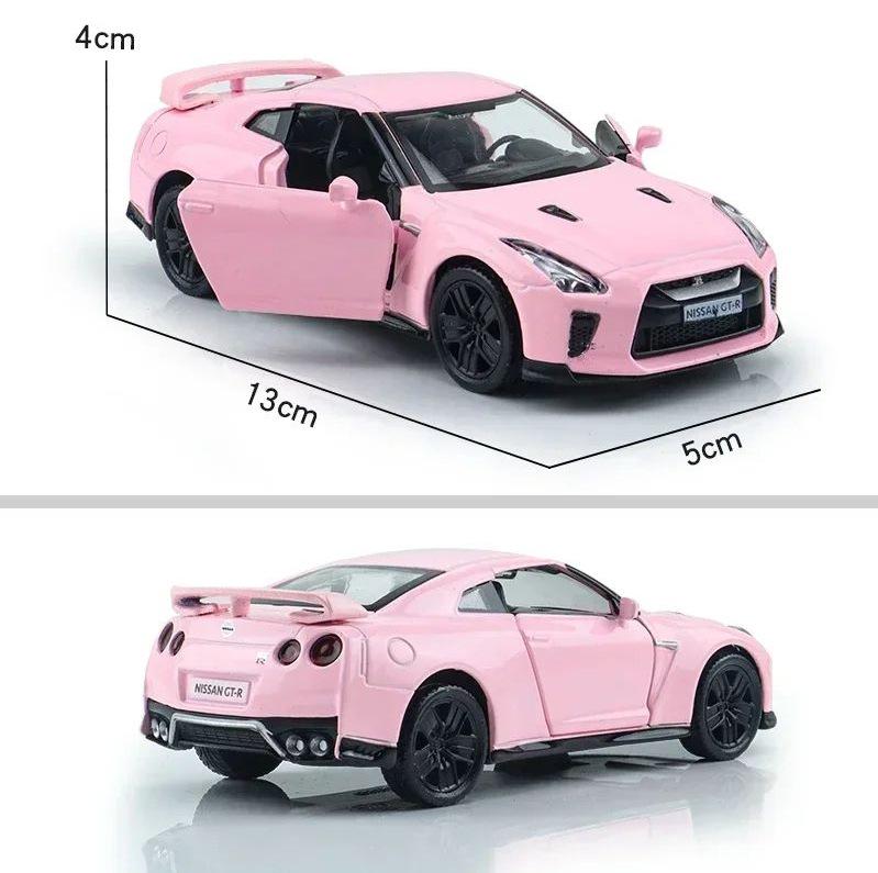 Boxed 5-inch 1:36 Nissan GTR R35 Alloy Car Model Toy & Collectible