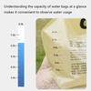 8L Outdoor Collapsible Water Storage Bag With Faucet Valve Camping Food Grade Large Capacity Portable Foldable Plastic Water Bag
