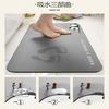 Bathroom floor mat Water-absorbing quick-drying diatom mud floor mat Household bathroom anti-skid mat