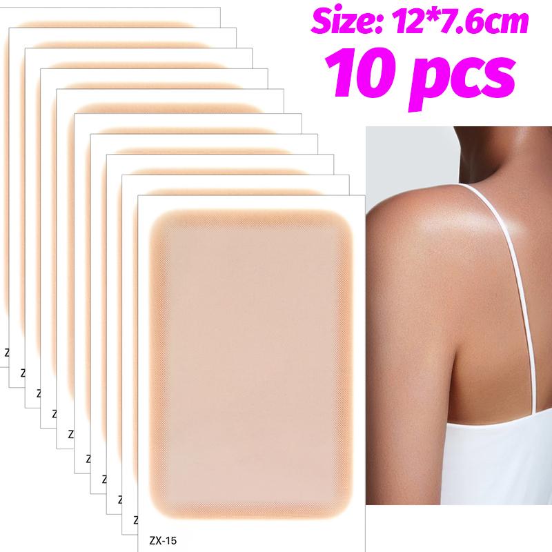 Waterproof Tattoo Sticker Ultra Thin Invisible Cover Flaw Birthmark Scar Temporary Concealing Tape Cover for Any Skin 5/10Pcs