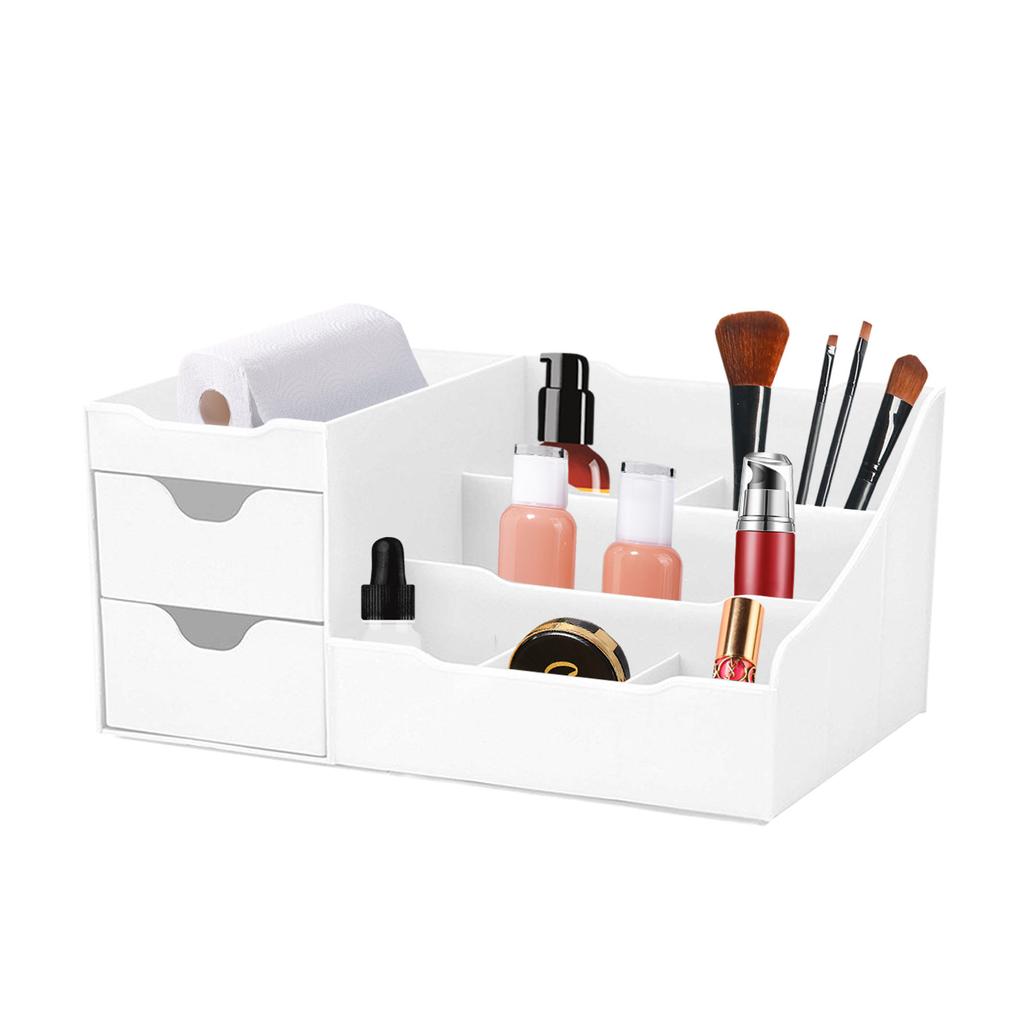 Uncluttered Designs Makeup Organizer with Drawers