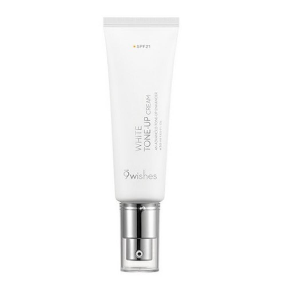 9Wishes Vegan Tone-Up Cream SPF21 Brightening & Hydrating Face Cream 50ml