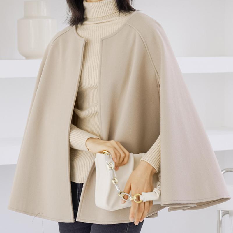 Frühling Herbst Neue Stil Japanischen Stil Jacke Rundhals Lose Fit Mantel Einfarbig Top Plus Größe Stilvolle Weibliche Mantel