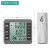 ORIA Fridge Thermometer Digital Freezer Thermometer with 2 Sensors Refrigerator Therm Wireless Indoor Thermometer for Home