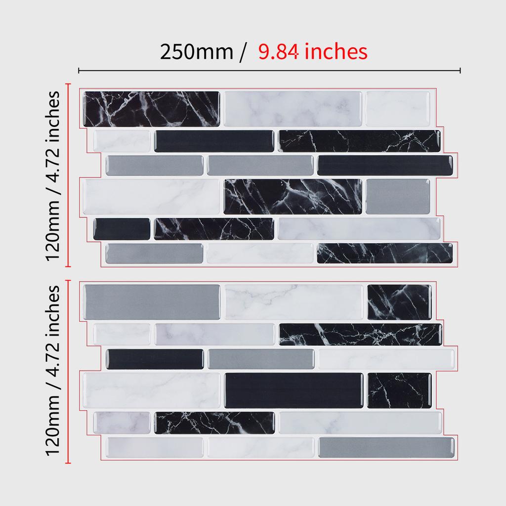 Naklejka kuchenna olejoodporna 3D Kryształowy splicing Kryształowa tapeta Naklejka do renowacji salonu sypialni Samoprzylepna naklejka kafelkowa