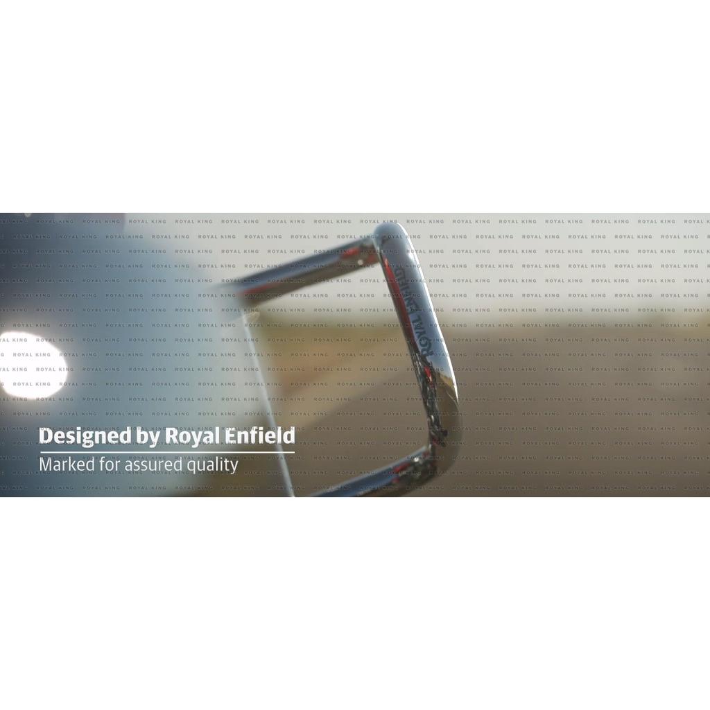 Royal Enfield "Shotgun 650 Stainless Steel Silver Air Fly Evo Engine Guard"
