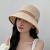 Sun Protection Sunhat For Women Foldable Korean Style Breathable Wide Brim Summer Hat