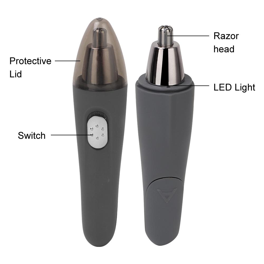 Buy Electric Nose Hair Trimmer with LED Light Nasal Hair Removal