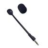 Foam Covered 3.5mm Boom Microphone Replacements for Arctis1 Headsets Enjoy Clear Game Sound Microphone 5.51inch