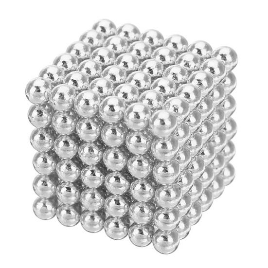 216Pcs 3mm Colorful Magnetic Balls Cube Stress Relief Early Education Puzzle Toy