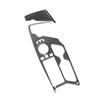 Applicable22Kiaev6Gear Box Carbon Fiber Pattern Panel Stickers Water Cup Holder Cover Change Interior Design