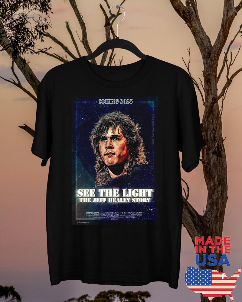 The Jeff Healey Band Story See The Light Full Size S-5XL SS764 Unisex T-Shirt M