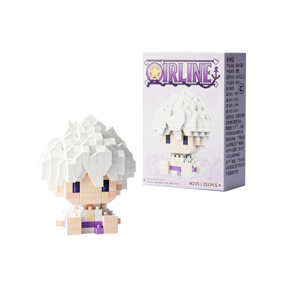 Anime Building Block Chopper Buggy Assembly Micro Building Block Zoro Robin Character Model Mini Bricks Figure Toys For Gift