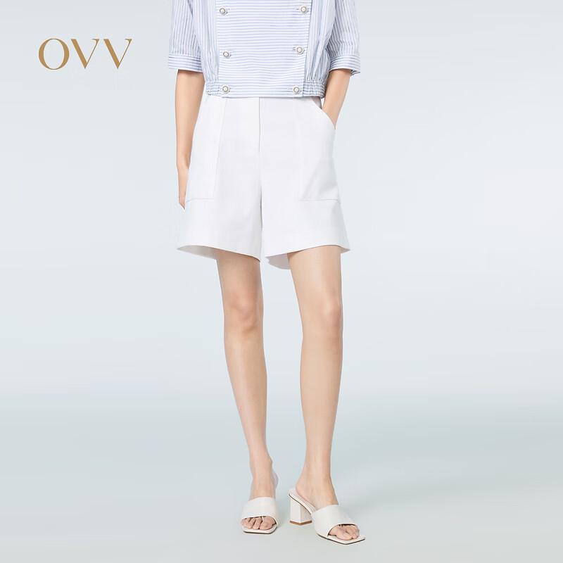 OVV Women s Linen Blend Casual Shorts S