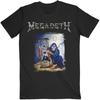 Countdown Hourglass Megadeth Band T-Shirt 100% Cotton Graphic Tee Men Women Summer Streetwear Top