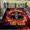 Custom Text Printed Rug Guns N’ Roses Non Slip Floor Carpet For Home Room Decor