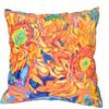 Home Decor Van Gogh-inspired Colorful Floral Pillow Covers Pattern Cushion Cover Suitable for Sofa Bedroom Car Pillow Cover