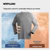 Men's Merino Wool Breathable Thermal Long-Sleeve T-Shirt NTSFH5583E