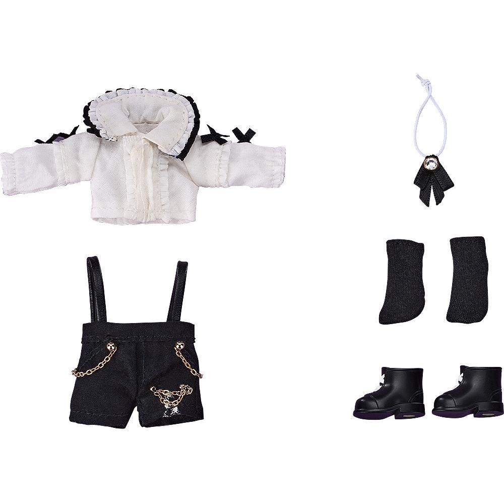 

Nendoroid Nendoroid Doll Outfit Set Suspender Shorts Set White Black