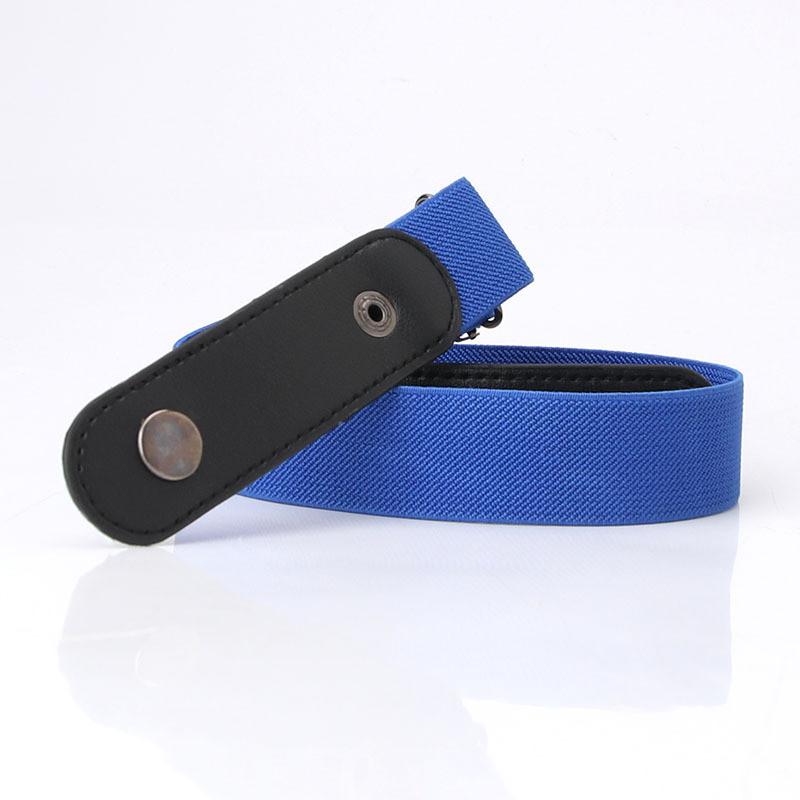 

Summer Fashion Womens Pu Leather No Trace Ins Style Waist Belt For Casual Navy