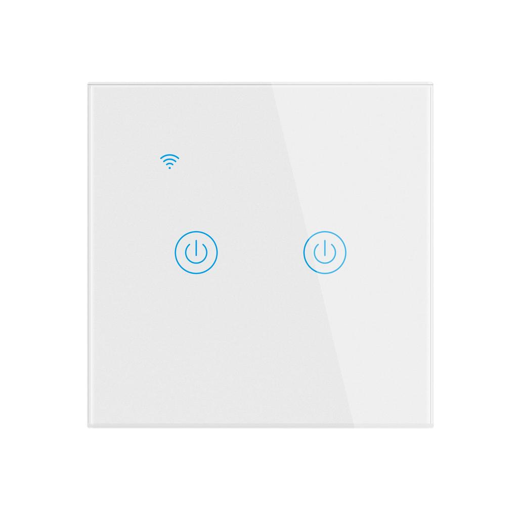 Smart WiFi Wall Timer Light Switch - Alexa/Google Compatible, RF/APP/Touch Control