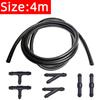 Windshield Wiper Washer Nozzle Hose with Connector Kit T Y I 3 Types Joint Windscreen Spray Jet Water Hose Fluid Tube Joiner