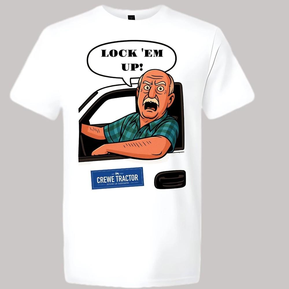 Tractor Lock  Em Up! Men s Graphic T-shirt  Unisex T-Shirt S