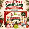 24Pcs Christmas Toy Squishy Pinch Toy Kit Dumpling Slow Rising Squeeze Toy  Kids