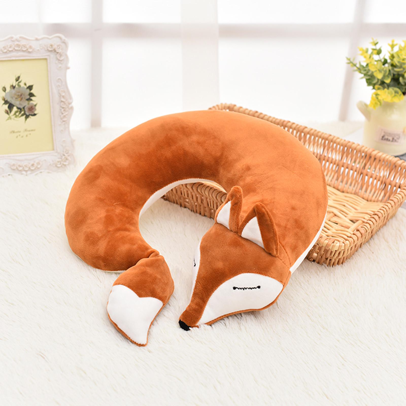 

Cartoon Shape Cute U-shaped The Cervical Spine коричневий