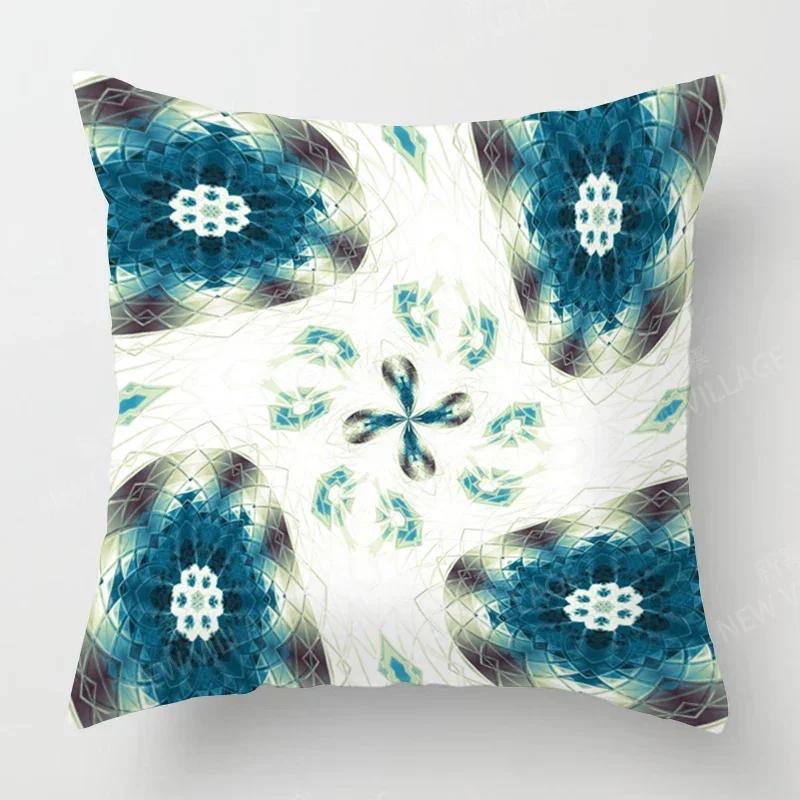 Fall Home Decor Autumn Living Room Throw Pillow Cover Sofa Boho Cushion Cover   Mandala
