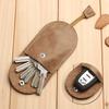 MENDY Echte Leder Taschenanhänger und Accessoires Vintage Schlüsselhalter Etui Schlüssel Tasche Herren und Damen Schlüssel Tasche Schlüssel Organizer In