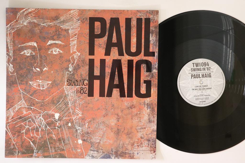 12inch Record PAUL HAIG - Swing In '82 TWI094 LES DISQUES DU  1985 Benelux Rock Used
