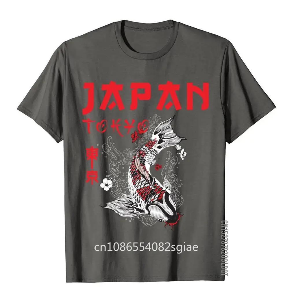 Japanese Fuji Dragon Yakuza Tokyo Koi Fish Customized Tops T Shirt For Cotton T Shirts Slim Fit Brand Unisex