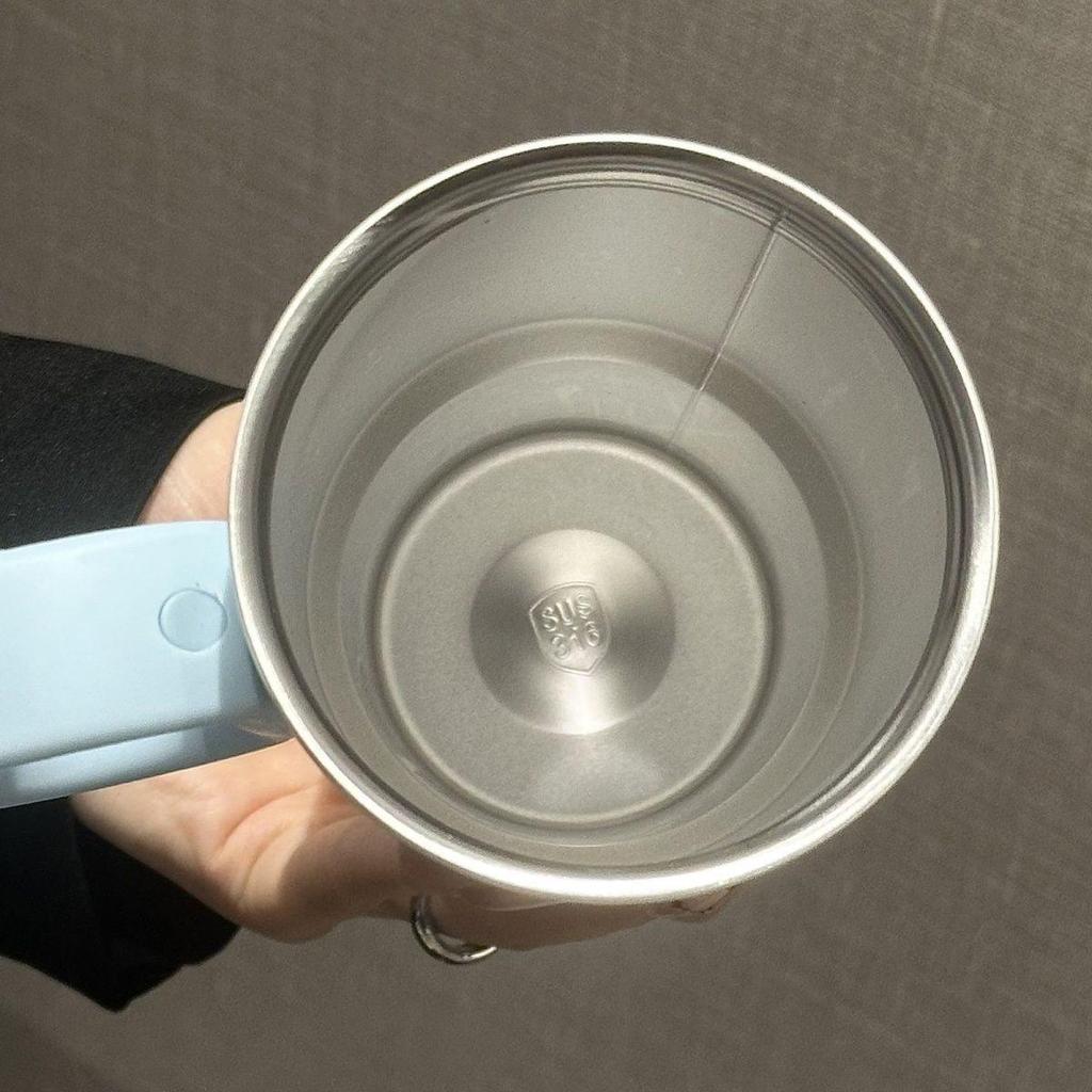 High-Capacity 316 Stainless Steel Insulated Cup with Straw