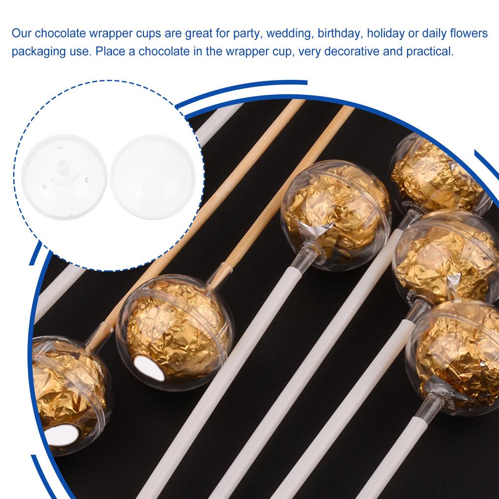 25 PCS Cake Decorations Stands Chocolate Torus Truffle Wrapper Cup Wrapping Paper Candy Holder Baby