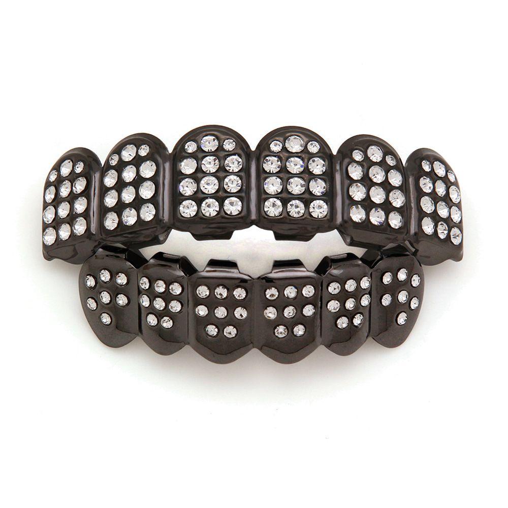 Cheap Gangsta Hip Hop Body Jewelry Vampire Fang Mold Kit Top & Bottom