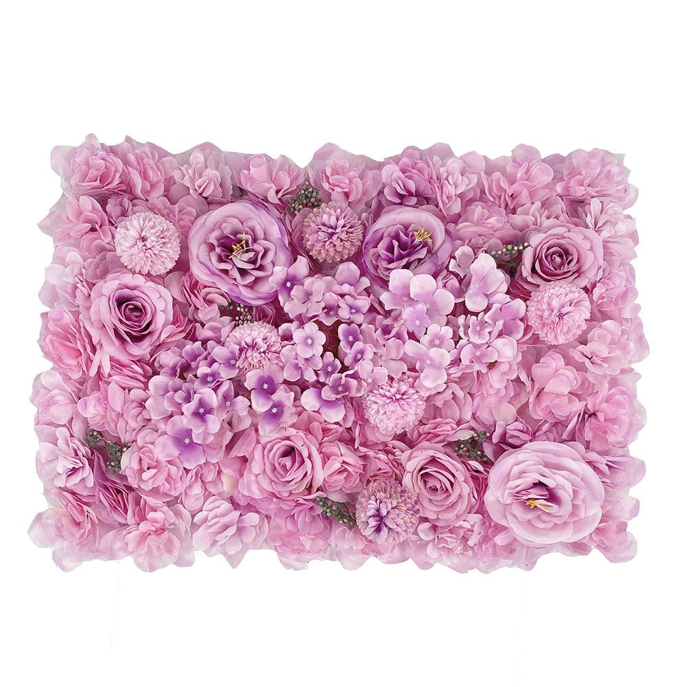 Hochzeitssimulation Blumenwand Hintergrund Wanddekoration, Simulationsblumenreihe Einkaufszentrum Fensterdekoration, Pfingstrose Hortensie Rose Wand