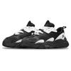 FILA Mars 2 Cushioning Slip Resistant Abrasion Resistant Low top Casual Shoes Men's Black White F12M131116FBK(Team198-)