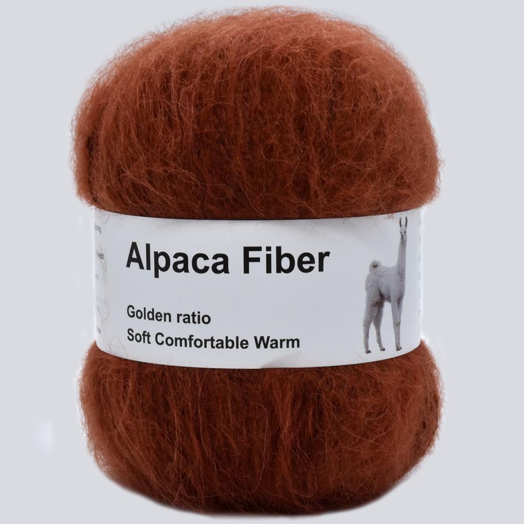 6pcs 300g/10.56oz Alpaca Blend Chunky Yarn Ultra Soft Vibrant Yarn for Knitting & Crochet | DIY Vest Sweater Scarf Making KitWarm Winter Craft Yarn