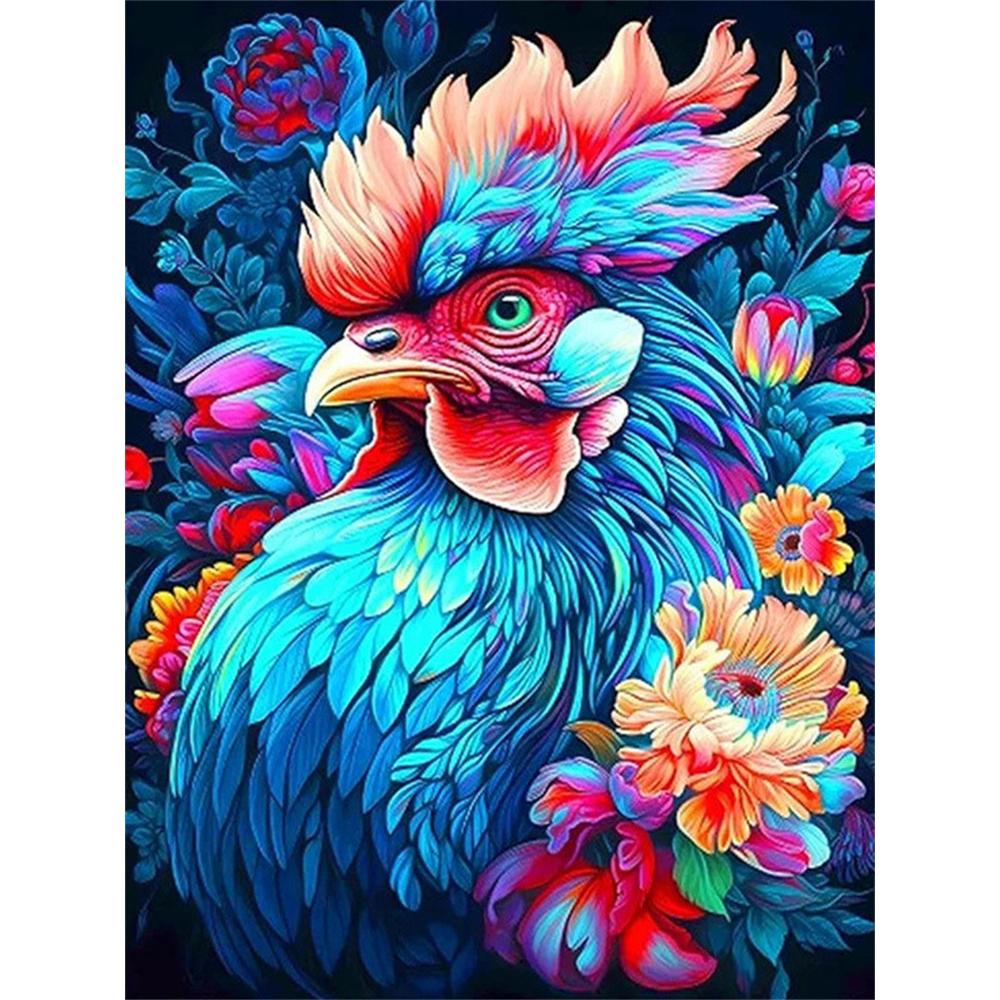 5D DIY Diamond Painting Animal Colorful Lion  Round Drill Embroidery Butterfly Owl Home Decor Cross Stitch Kits