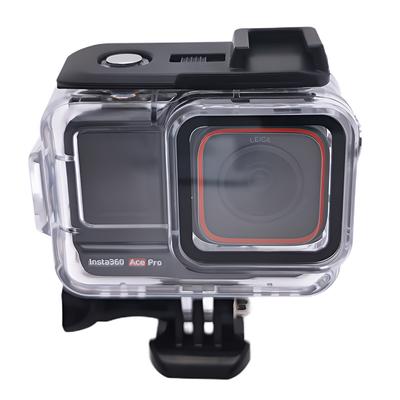 Wodoodporna obudowa 60M do Insta360 Ace Pro 2/Ace Pro, Obudowa do nurkowania podwodnego, Odporna na zarysowania Obudowa do kamery sportowej do nurkowania