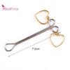 Breast Clamp Clip Comfortable Long Metal Love Heart Shape Breast Lifespan