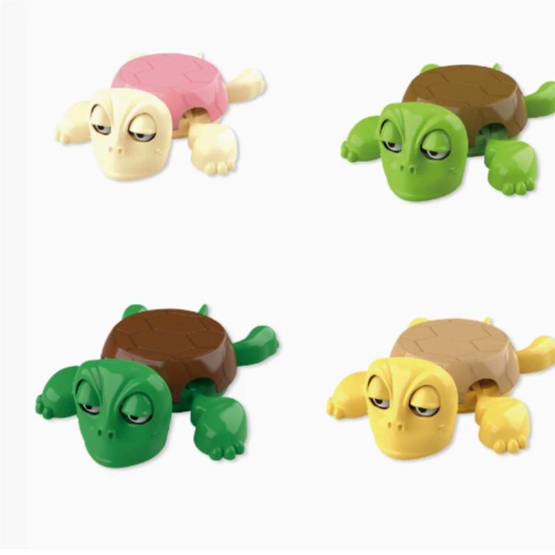Cute Funny Turtle Coaster Pressing Googly Eyes Limbs Open Mat Creative Decoration Quirky Panicked Turtle Ornament Stress Relieve