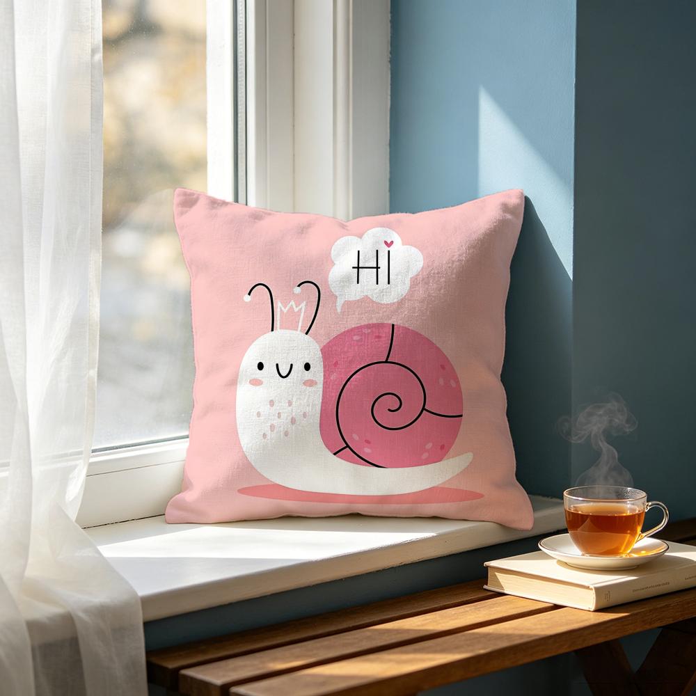 Colorful Snail Cushion Cover Cushion Cover Set Pcs x x x Pillowcase Decorative Sofa Home Decor