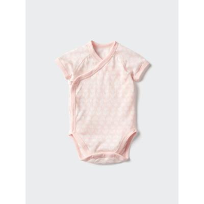 Japan Cotton Mesh Bodysuit Front Opening