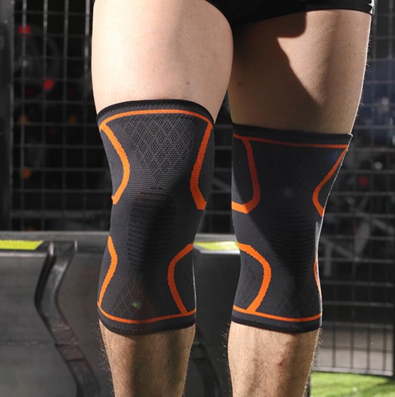 Professional Sports Knee Brace with Anti-slip Silicone